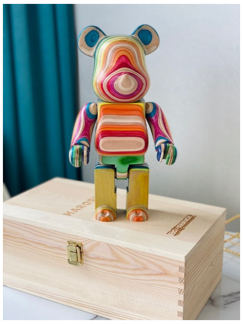 베어브* 레이보우 400% 피규어 28cm