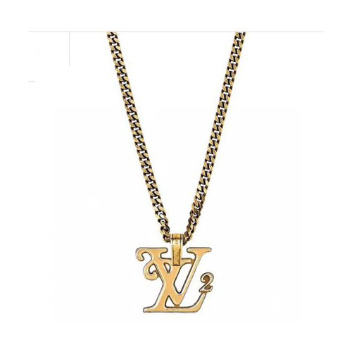 루이비통 squared lv gold 목걸이