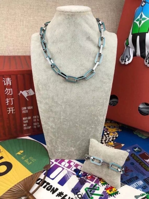루이비통 링크체인 모노그램 m80194 목걸이
