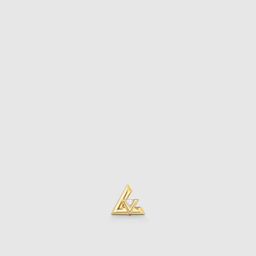 루이비통 LV 볼트 스터드, 옐로우 골드와 다이아몬드 귀걸이 2color Q96969