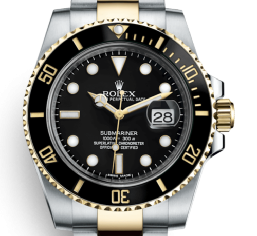[正品버전] 로렉스 서브마리너 데이트 [흑콤] [41mm]
