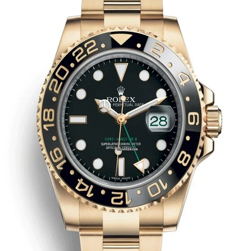 [Premium] 로렉스 GMT-마스터 [블랙/금통] [3285무브먼트] [40mm]