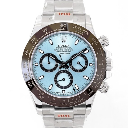 [Premium] 로렉스 데이토나 플래티넘 [아이스블루] [7750무브먼트] [40mm]