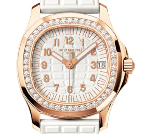 [正品버전] 파텍필립 아쿠아넛 5069R-001 18K 로즈골드 [화이트] [35.6mm]