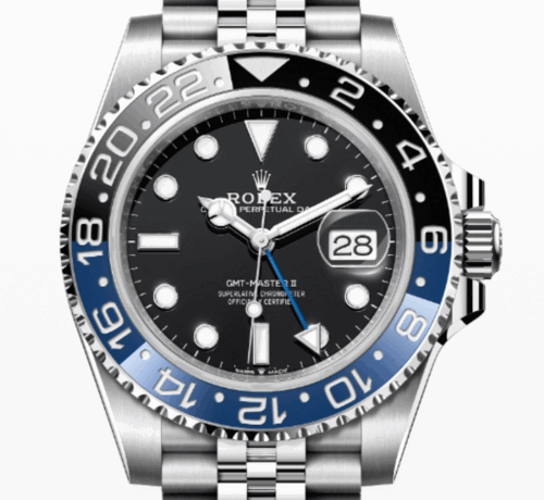[正品버전] 로렉스 GMT-마스터 [블루,블랙] [배트걸,배트맨] [40mm]