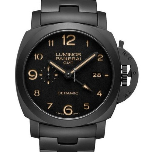 [正品버전] 파네라이 루미노르 1950 3 데이스 GMT 오토매틱 PAM 00438 [44mm]