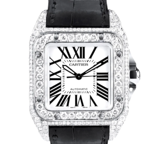 [Premium] 까르띠에 산토스 100 스테인리스 W20076X8 [41mm]