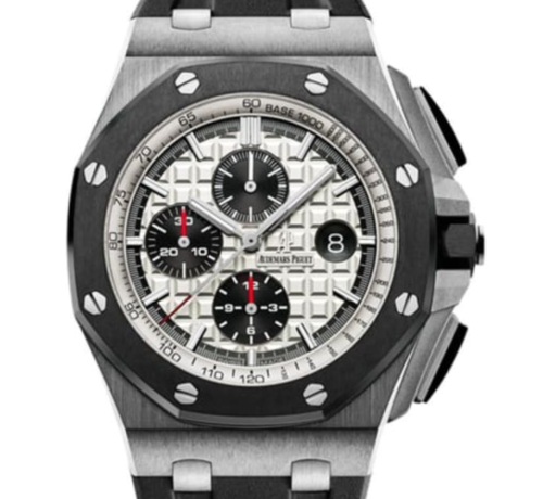 [Premium] 오데마피게 로얄오크 오프쇼어 크로노그래프 26400SO.OO.A002CA.01 [화이트앤블랙] [44mm]