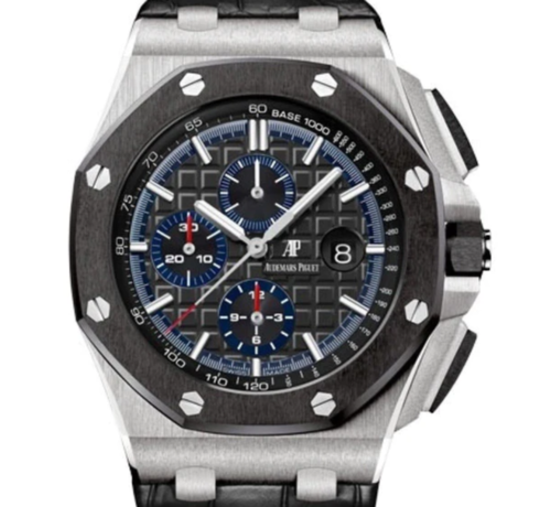 [Premium] 오데마피게 로얄오크 오프쇼어 크로노그래프 26412PT.OO.A002CR.01 [블랙앤블루] [44mm]