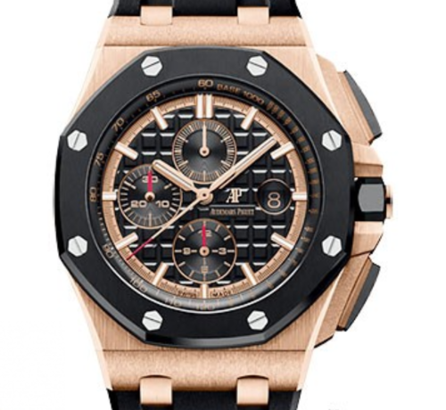 [Premium] 오데마피게 로얄오크 오프쇼어 크로노그래프 18K 로즈골드 26401RO.OO.A002CA.02 [블랙판] [44mm]