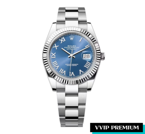 [正品버전] 로렉스 데이저스트 [오이스터] [로만] [블루] [41mm]