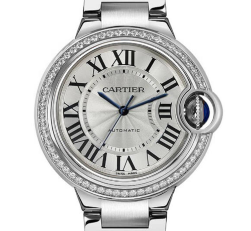 [Premium] 까르띠에 발롱 블루 다이아몬드 시계 W4BB0023 [33mm]