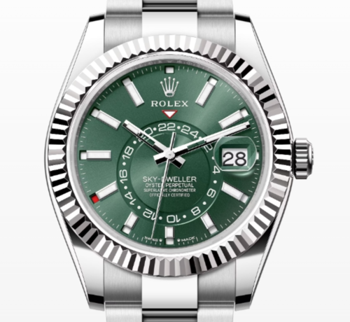 [Premium] 로렉스 스카이드웰러 [오이스터] [그린] [42mm]
