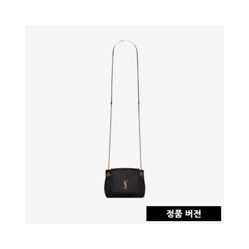 [正品버전] 입생로랑 램스킨 모노그램 미니 노리타 백 블랙 6727381EL071000 [매장-195만원대]