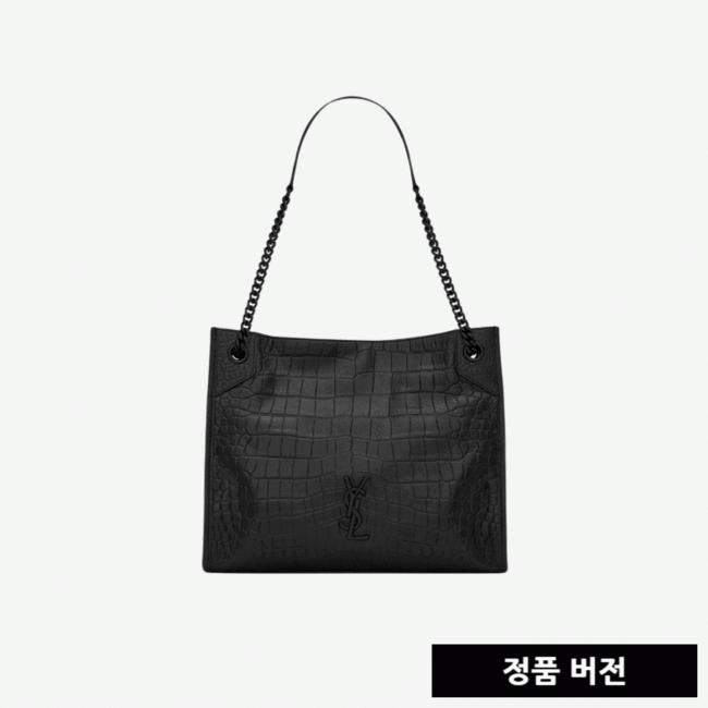 [正品버전] 입생로랑 니키 미디움 쇼핑백5912261K00U1000 [2컬러] [매장-340만원대]