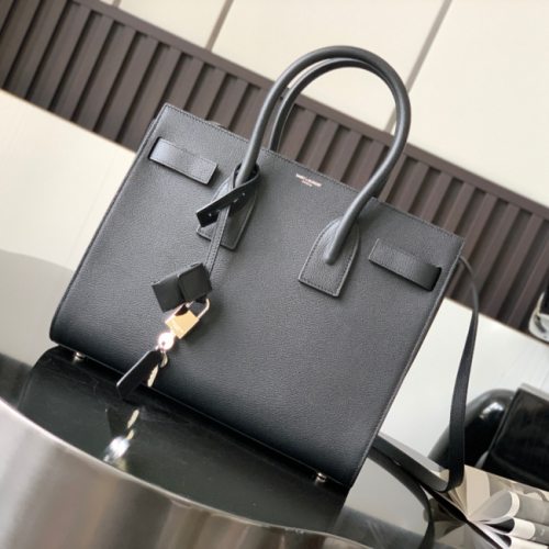 [Premium] 입생로랑 삭드쥬르백 은장 32cm 324823 [블랙]