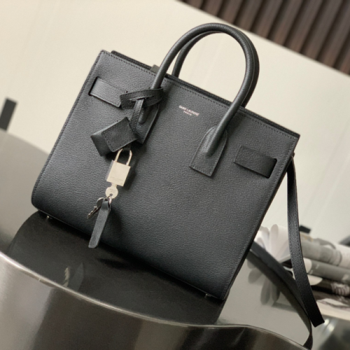 [Premium]  입생로랑 삭드쥬르백 은장 26cm 377183 [블랙]