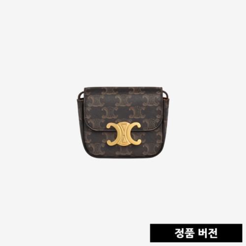 [正品버전] 셀린느 트리옹프 캔버스 미니 클로드 백 10I512 [매장-170만원대]