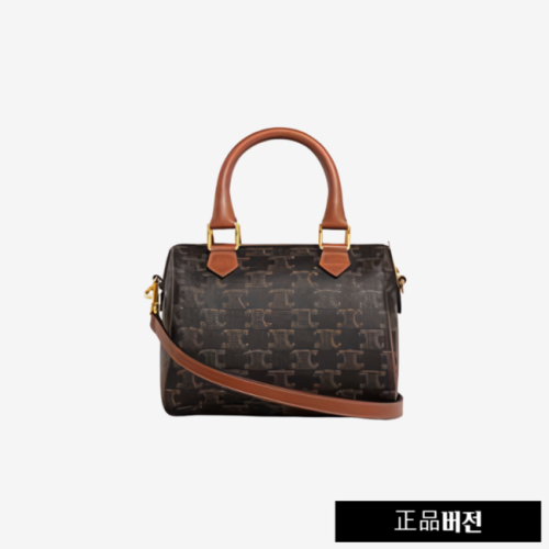 [正品버전] 셀린느 스몰 보스턴 - 트리옹프 캔버스 & 카프스킨 113772CAS.04LU [매장-230만원대]