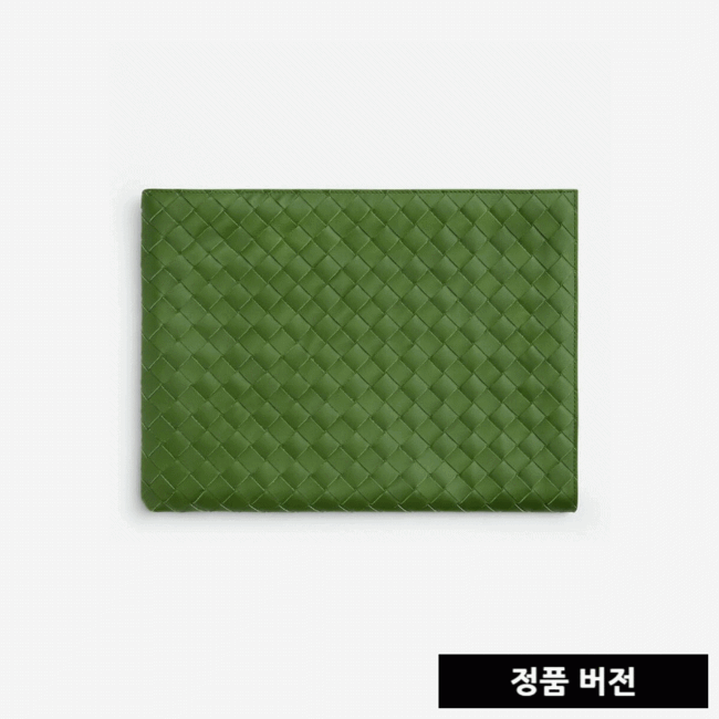 [正品버전] 보테가베네타 인트레치아토 하프 지퍼 파우치 607479 [5컬러] [매장-200만원대]
