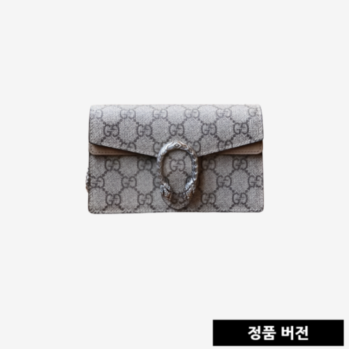 [正品버전] 구찌 디오니소스 GG 수프림 슈퍼 미니 체인 백 476432 [매장-140만원대]