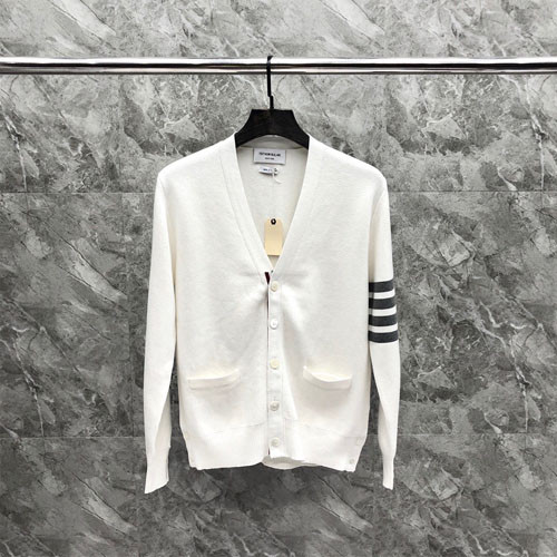 [Premium] 톰브라운 남여공용 가디건 [화이트] TB20