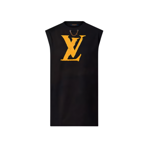 [Premium] 루이비통 그래픽 LV 프린트 탱크 탑 [매장-190만원대]