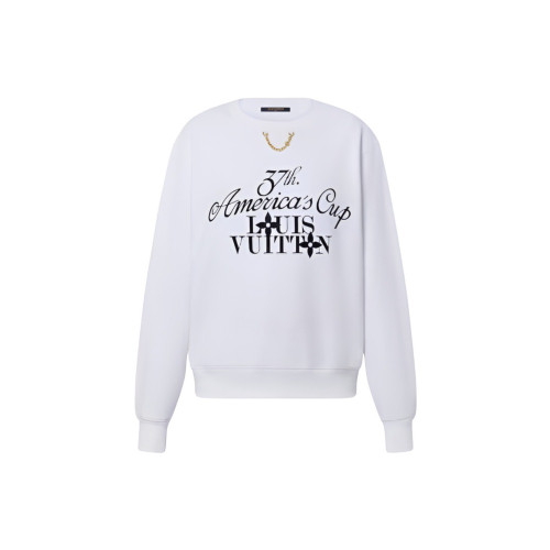 루이비통 LV x AC 스웨터 화이트 1AFZVH