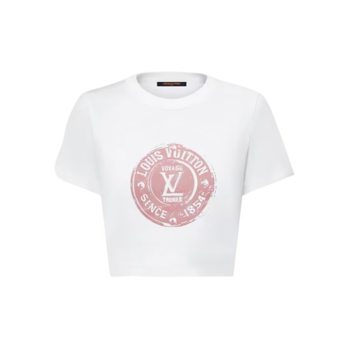 루이비통 LV 스탬프 크롭티 1AHIZL