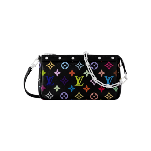 루이비통 LV X TM 포쉐트 악세수아 블랙 M13663