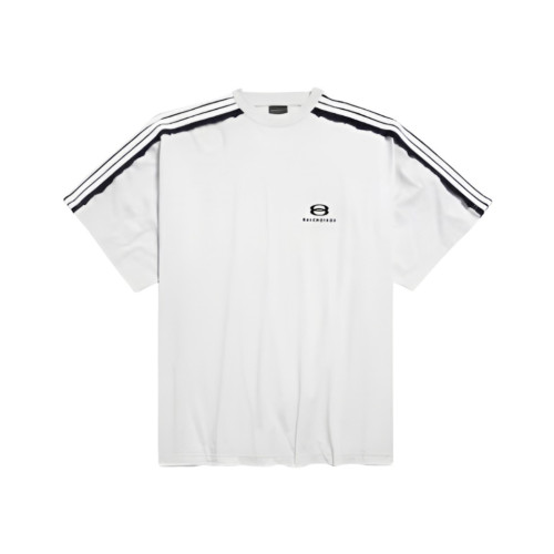 발렌시아가 오버사이즈 티셔츠 화이트 829686TSVH29081